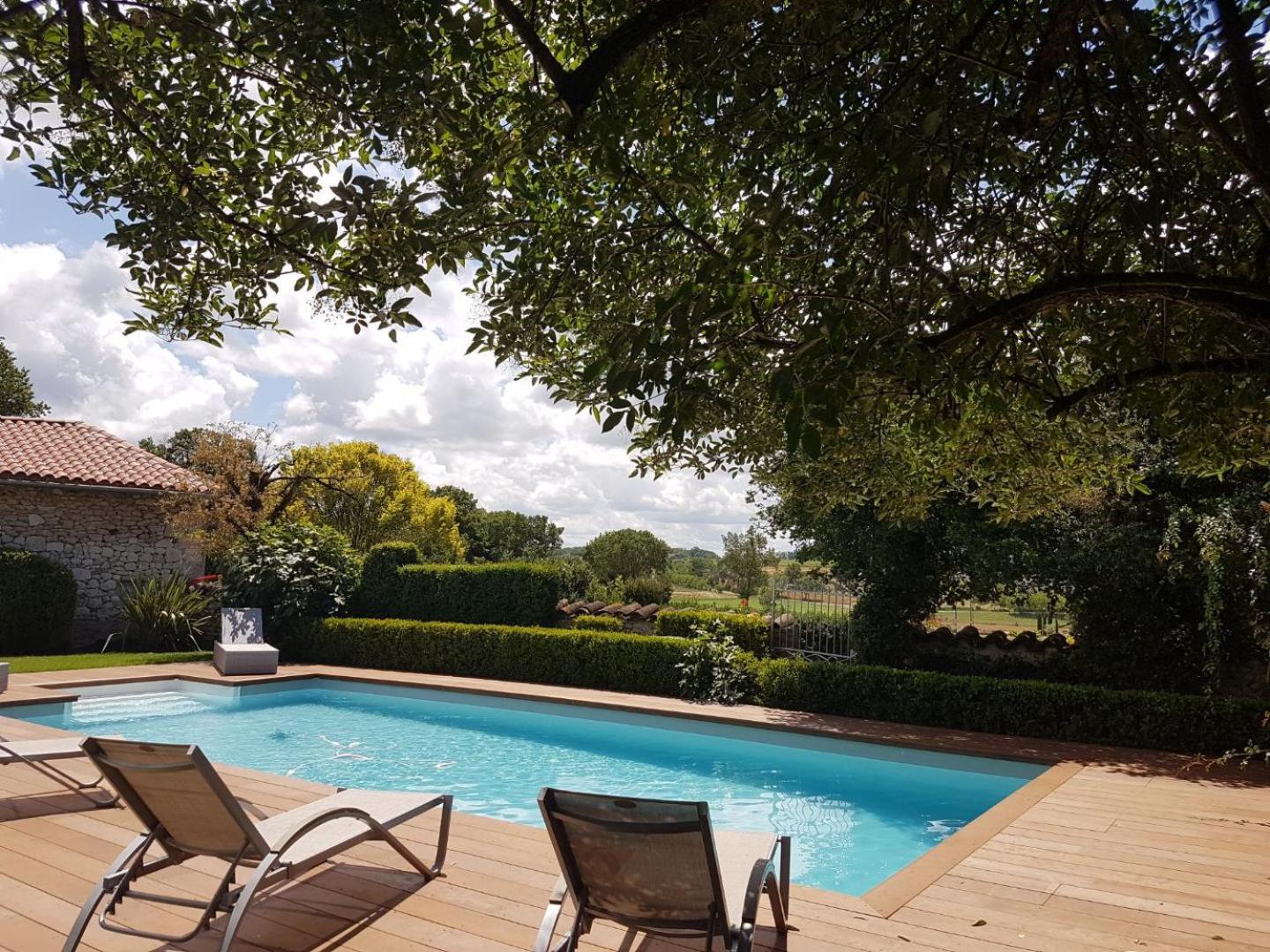 Hotel Domaine De La Monestarie - Teritoria Bernac  Exteriér fotografie